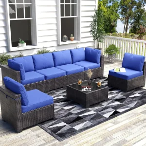 7-Piece Modular Outdoor Furniture Set