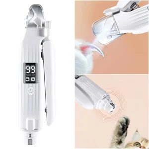 Electric Pet Nail Trimmer/Grinder with LED Lights